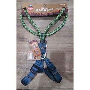 Arcadia Trail Blue Green Rope Dog Harness For Maximum Mobility Size XX-Large NEW